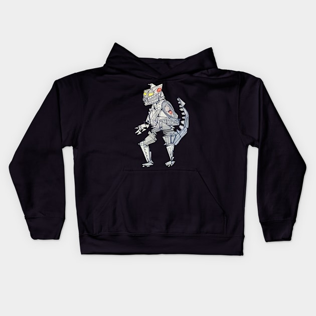 Mechagodzilla by Pollux Kids Hoodie by WorldofPollux